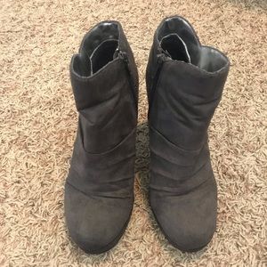 Grey Rampage Ankle Booties size 8